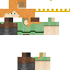 Minecraft skin texture, 64x64 pixels