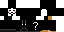 Minecraft skin texture, 64x32 legacy pixels