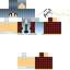 Minecraft skin texture, 64x64 pixels