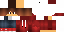 Minecraft skin texture, 64x32 legacy pixels