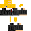 Minecraft skin texture, 64x64 pixels