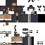 Minecraft skin texture, 64x64 pixels