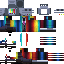 Minecraft skin texture, 64x64 pixels