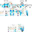 Minecraft skin texture, 64x64 pixels