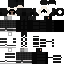 Minecraft skin texture, 64x64 pixels
