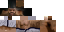 Minecraft skin texture, 64x32 legacy pixels