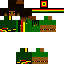 Minecraft skin texture, 64x64 pixels