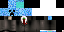 Minecraft skin texture, 64x32 legacy pixels