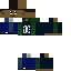 Minecraft skin texture, 64x64 pixels