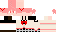 Minecraft skin texture, 64x32 legacy pixels
