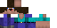 Minecraft skin texture, 64x32 legacy pixels