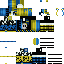 Minecraft skin texture, 64x64 pixels