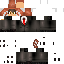 Minecraft skin texture, 64x64 pixels