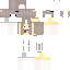 Minecraft skin texture, 64x64 pixels