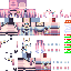 Minecraft skin texture, 64x64 pixels