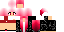 Minecraft skin texture, 64x32 legacy pixels