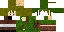 Minecraft skin texture, 64x32 legacy pixels