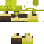 Classic Minecraft skin texture, 64x64 pixels