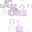 Minecraft skin texture, 64x64 pixels
