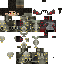 Minecraft skin texture, 64x64 pixels