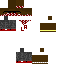 Minecraft skin texture, 64x64 pixels