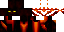 Minecraft skin texture, 64x32 legacy pixels