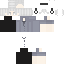 Minecraft skin texture, 64x64 pixels