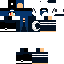 Minecraft skin texture, 64x64 pixels