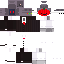 Minecraft skin texture, 64x64 pixels