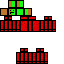 Minecraft skin texture, 64x64 pixels