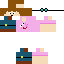 Minecraft skin texture, 64x64 pixels