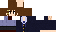 Minecraft skin texture, 64x32 legacy pixels