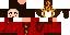 Minecraft skin texture, 64x32 legacy pixels