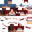 Minecraft skin texture, 64x64 pixels