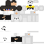 Minecraft skin texture, 64x64 pixels