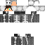 Minecraft skin texture, 64x64 pixels