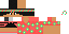 Minecraft skin texture, 64x32 legacy pixels
