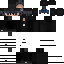 Minecraft skin texture, 64x64 pixels