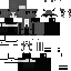 Gray Minecraft skin texture, 64x64 pixels