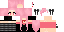 Minecraft skin texture, 64x32 legacy pixels