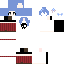 Minecraft skin texture, 64x64 pixels