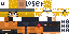 Minecraft skin texture, 64x32 legacy pixels