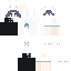Minecraft skin texture, 64x64 pixels