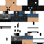 Minecraft skin texture, 64x64 pixels