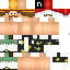 Minecraft skin texture, 64x64 pixels
