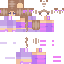 Minecraft skin texture, 64x64 pixels