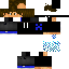 Minecraft skin texture, 64x64 pixels