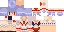 Minecraft skin texture, 64x32 legacy pixels