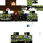 Minecraft skin texture, 64x64 pixels