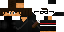 Minecraft skin texture, 64x32 legacy pixels